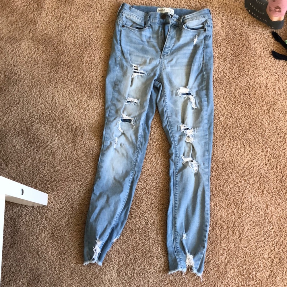 Mudd light blue skinny jeans